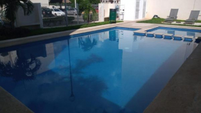 Hermoso departamento con alberca cerca de playa